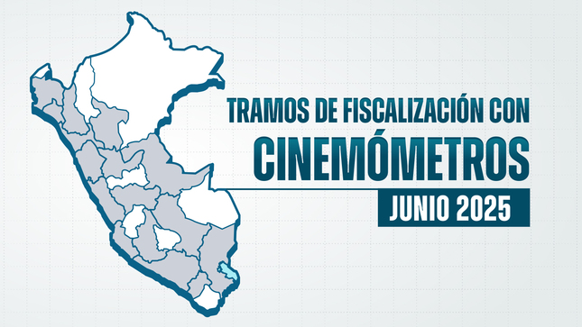 Nuevas regiones con fiscalización de CINEMÓMETROS