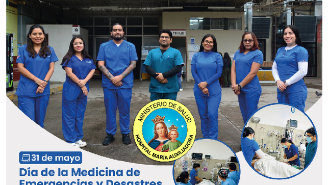 ¡Feliz Día de la Medicina de Emergencias y Desastres!