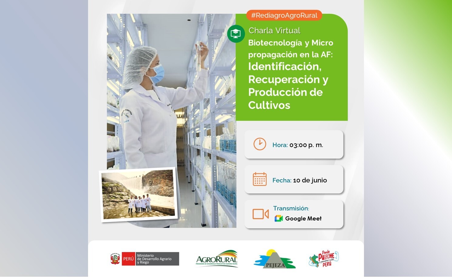 Biotecnología y Micropropagación en la AF Identificación, Recuperación y Producción de Cultivos
