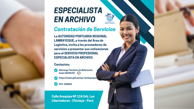 CONVOCATORIA DE SERVICIO PROFESIONAL