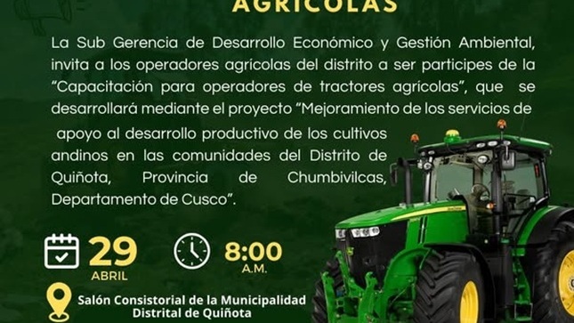 Flyers de la capacitación