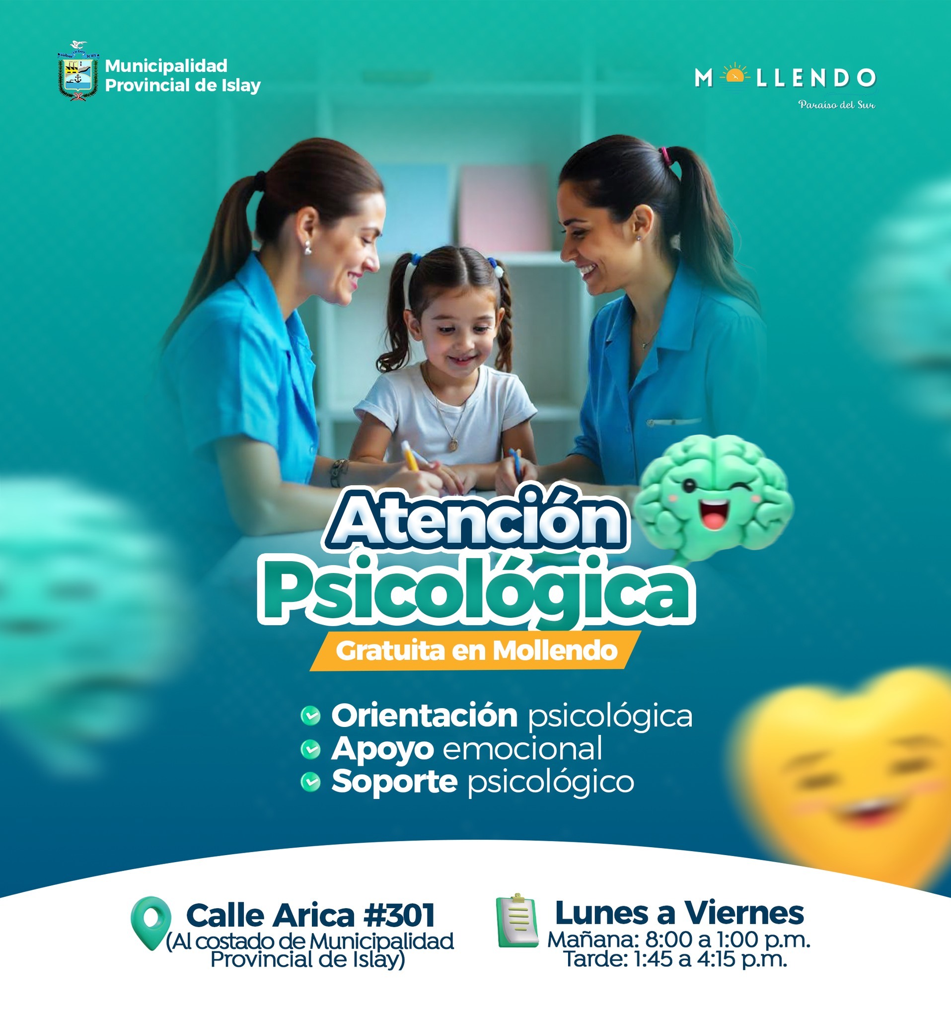 🧠💬 ¡𝐀𝐓𝐄𝐍𝐂𝐈Ó𝐍 𝐏𝐒𝐈𝐂𝐎𝐋Ó𝐆𝐈𝐂𝐀 𝐆𝐑𝐀𝐓𝐔𝐈𝐓𝐀 𝐄𝐍 𝐌𝐎𝐋𝐋𝐄𝐍𝐃𝐎!