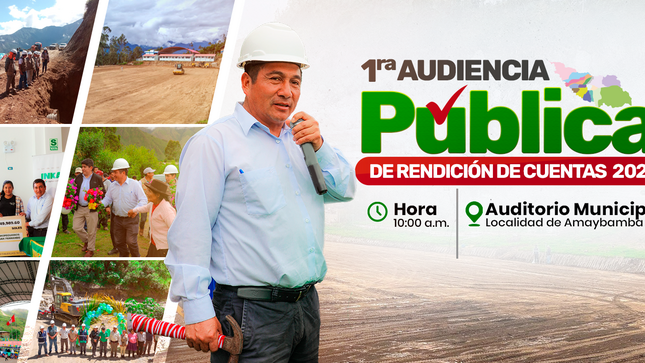 PÚBLICA DE RENDICIÓN DE CUENTAS DEL AÑO FISCAL 2025