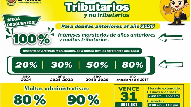 Campaña Beneficio Tributario y No Tributarios