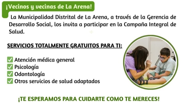 CAMPAÑA INTEGRAL DE SALUD para Personas con Discapacidad