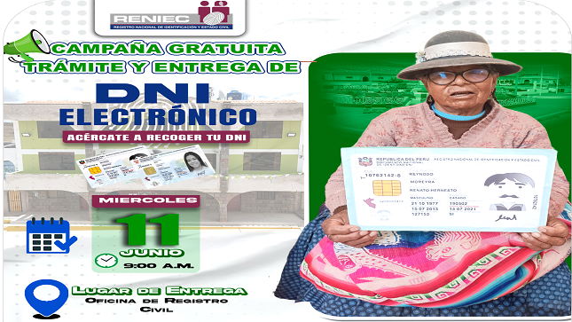 II Campaña Gratuita de Trámite de DNI