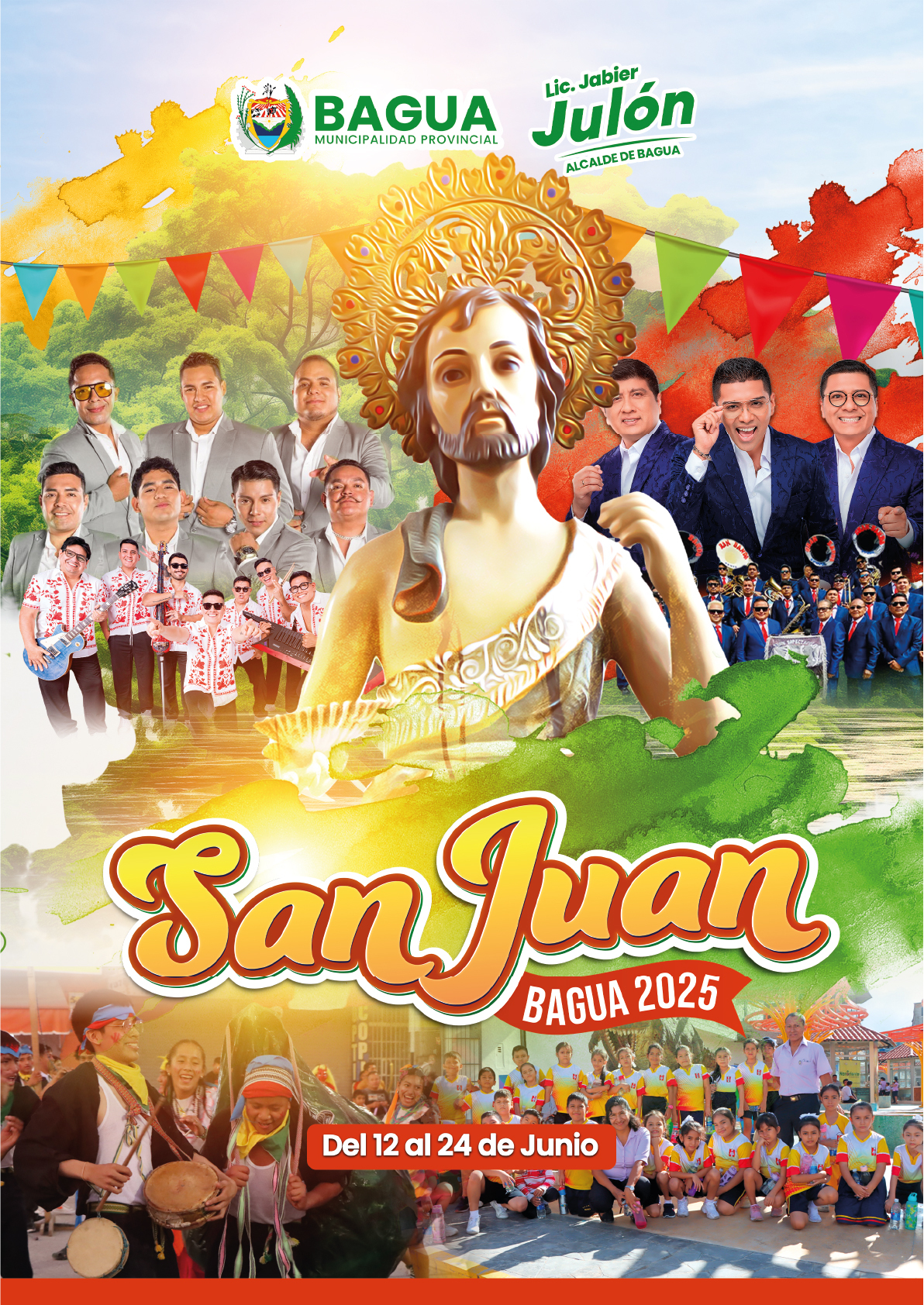 Presentamos el Programa Oficial de San Juan Bautista 2025.