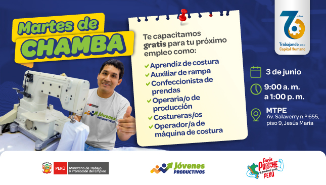 La capacitación que necesitas para trabajar