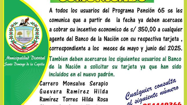 comunicado