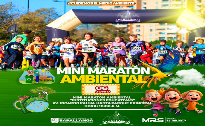 Mini Maratón por la Semana Ambiental 2025 / 06 de Junio - 10AM