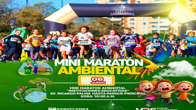 Mini Maratón por la Semana Ambiental 2025 / 06 de Junio - 10AM