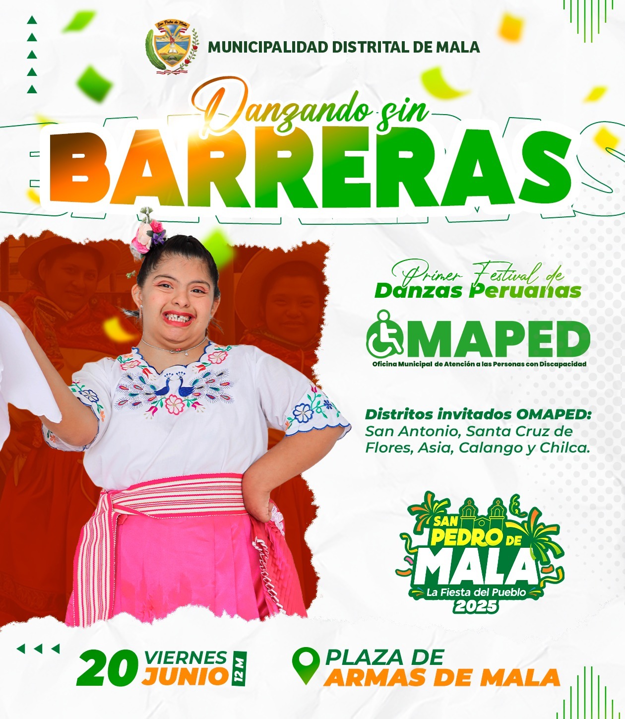 Primer Festival de Danzas Peruanas "Danzando Sin Barreras"