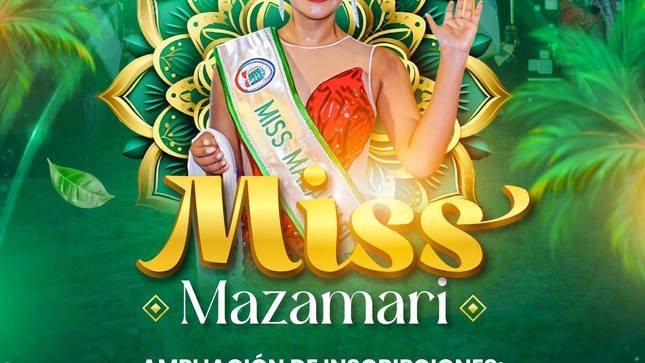 Un evento de belleza, talento y tradición en el distrito de Mazamari.