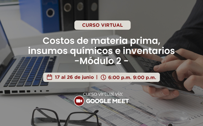 Costos de materia prima, insumos químicos e inventarios - Módulo 2