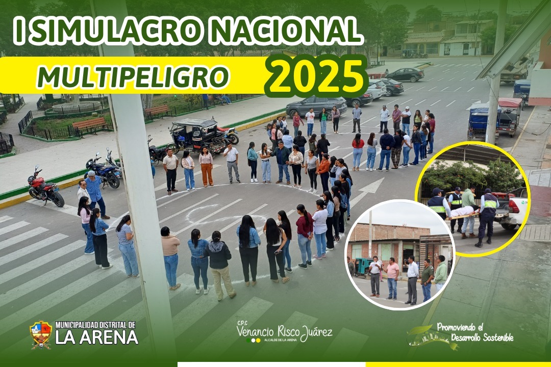 I Simulacro Nacional Multipeligro 2025