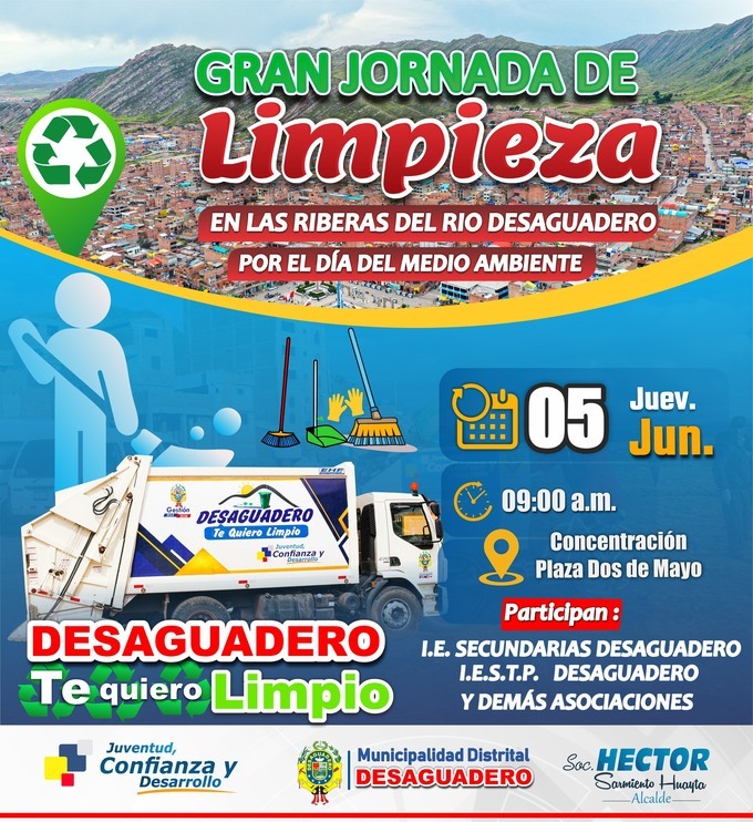 Jornada de Limpieza por el Dia del Medio Ambiente
