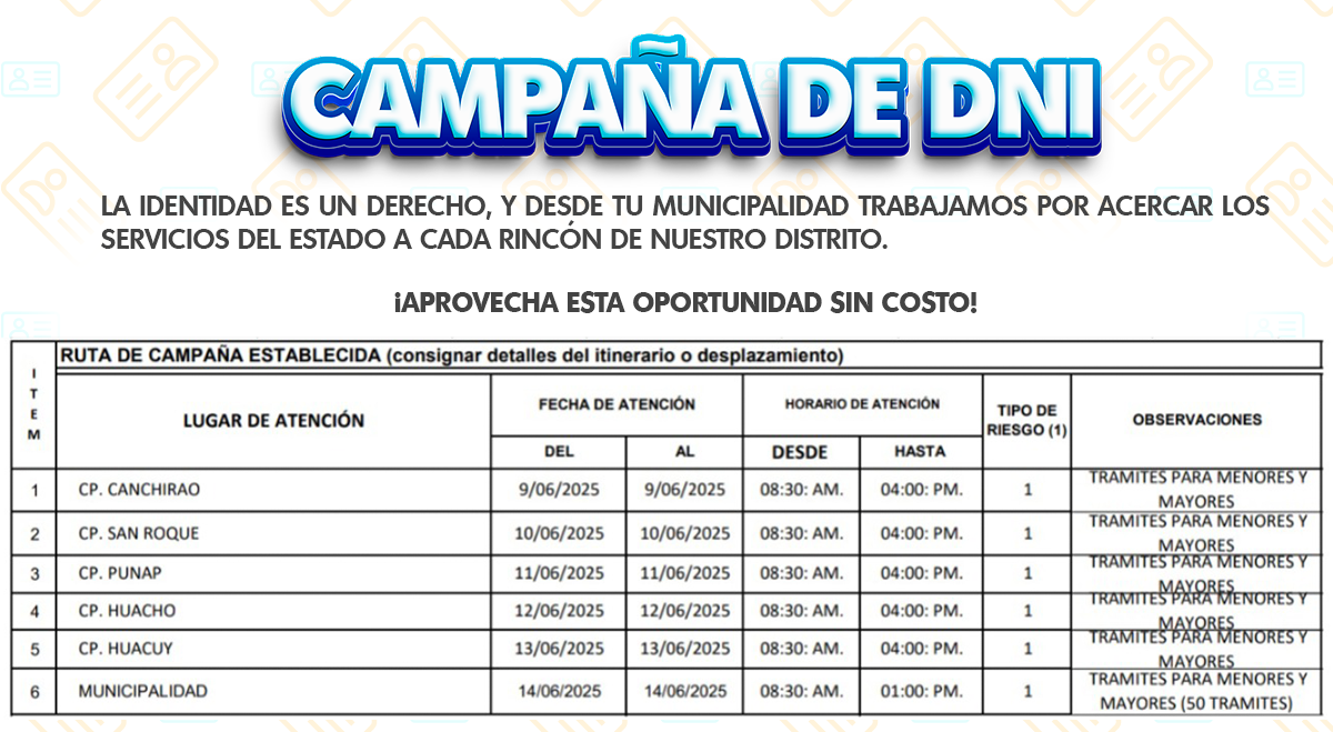 campaรฑa dni