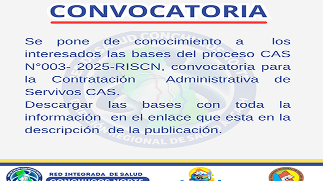 Contratación Administrativa de Servicios – CAS ( a plazo determinado – Temporal)