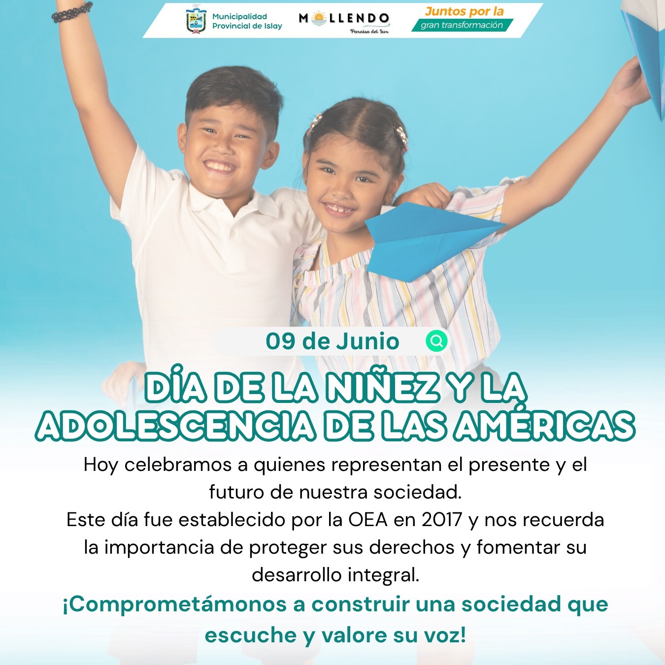 Día de la Niñez y adolescencia de las Américas.