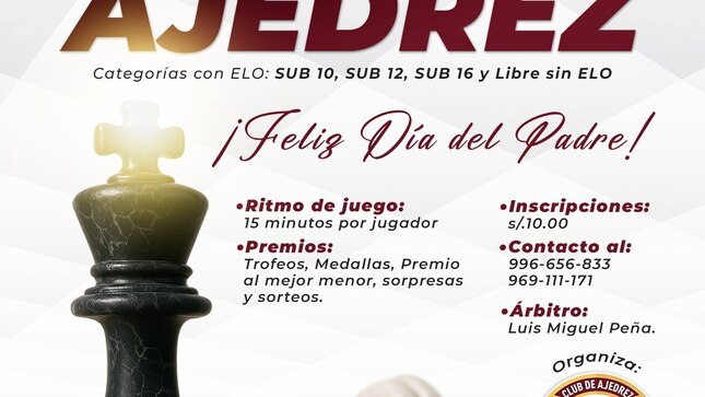 ¡Participa en el Gran Torneo de Ajedrez!