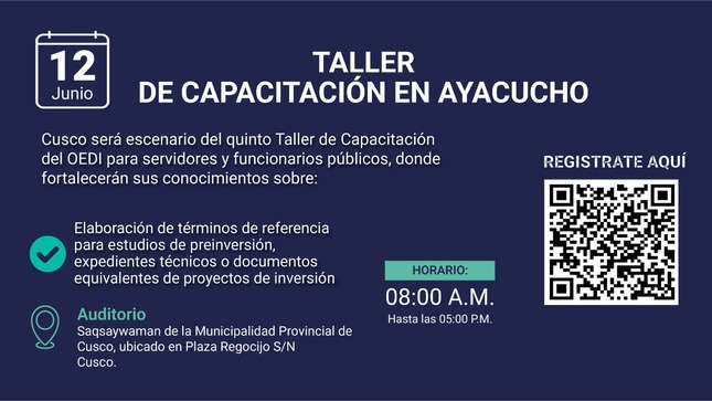 ¡Taller de Capacitación en Cusco!