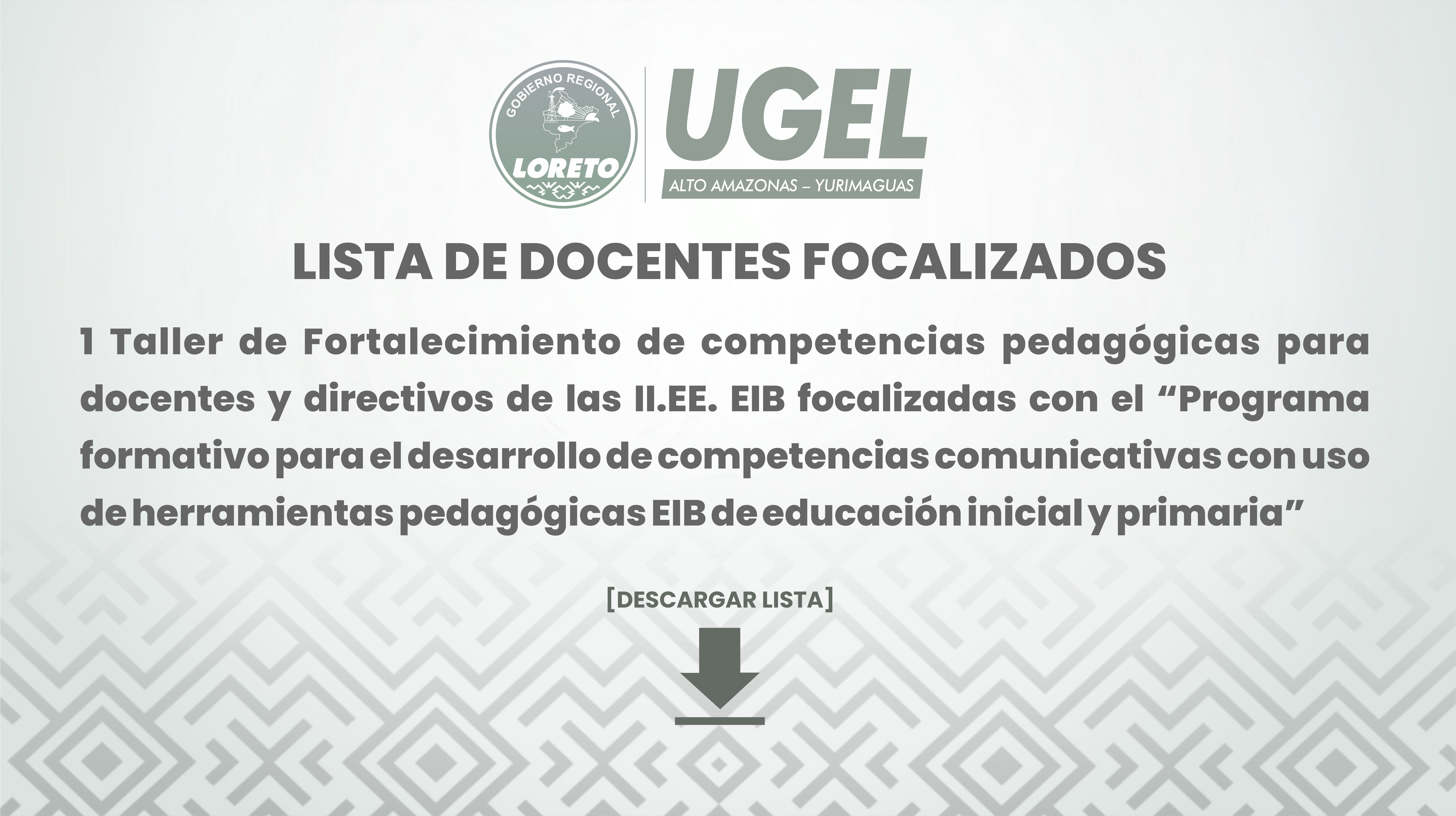 1 Talles de Competencias Pedagógicas