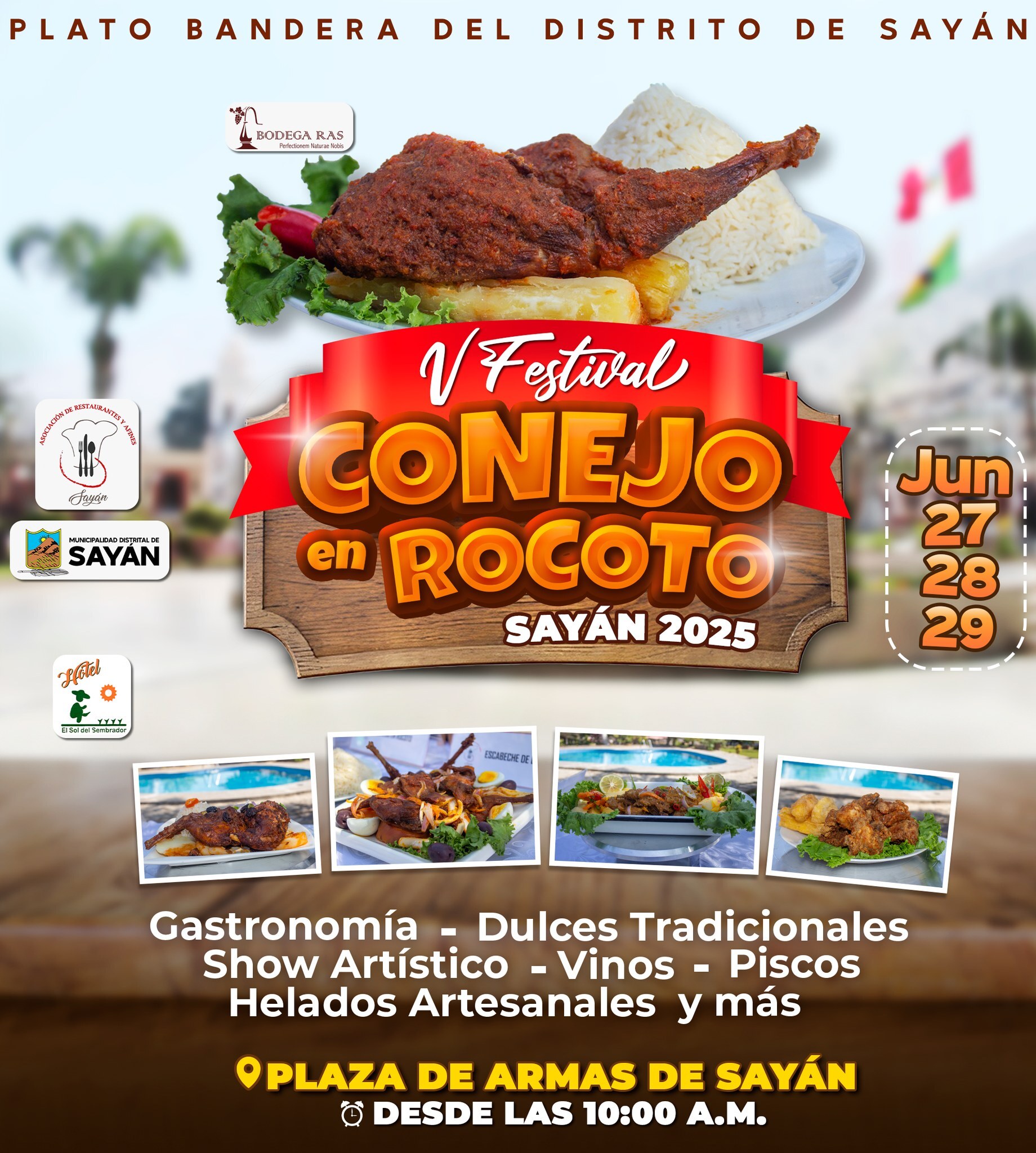 #Sayán ¡VIVE CON NOSOTROS EL V FESTIVAL DEL CONEJO!