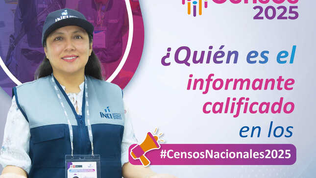 ¿𝗤𝗨𝗜𝗘́𝗡 𝗘𝗦 𝗘𝗟 𝗜𝗡𝗙𝗢𝗥𝗠𝗔𝗡𝗧𝗘 𝗖𝗔𝗟𝗜𝗙𝗜𝗖𝗔𝗗𝗢 𝗘𝗡 𝗟𝗢𝗦 𝗖𝗘𝗡𝗦𝗢𝗦 𝗡𝗔𝗖𝗜𝗢𝗡𝗔𝗟𝗘𝗦 𝟮𝟬𝟮𝟱? Todos sumamos.