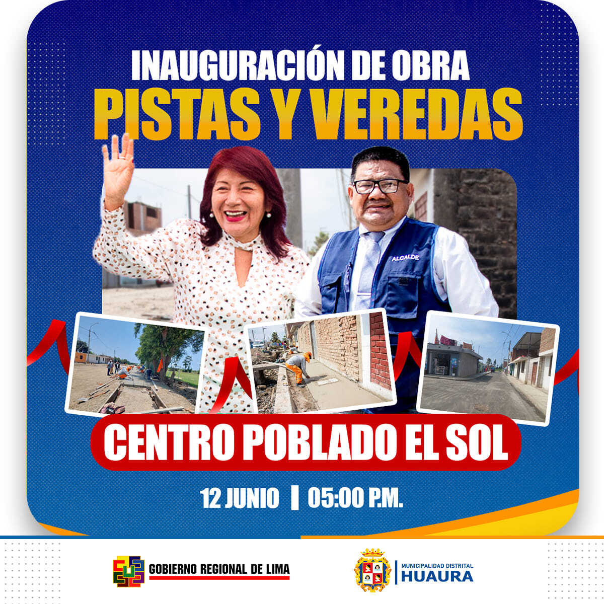 𝗔𝗟𝗖𝗔𝗟𝗗𝗘 𝗝𝗢𝗧𝗔 𝗥𝗘𝗔𝗡̃𝗢 𝗬 𝗚𝗢𝗕𝗘𝗥𝗡𝗔𝗗𝗢𝗥𝗔 𝗥𝗢𝗦𝗔 𝗩𝗔́𝗦𝗤𝗨𝗘𝗭 𝗜𝗡𝗔𝗨𝗚𝗨𝗥𝗔𝗡 𝗢𝗕𝗥𝗔 𝗗𝗘 𝗣𝗜𝗦𝗧𝗔𝗦 𝗬 𝗩𝗘𝗥𝗘𝗗𝗔𝗦 𝗘𝗡 𝗘𝗟 𝗖𝗘𝗡𝗧𝗥𝗢 𝗣𝗢𝗕𝗟𝗔𝗗𝗢 𝗘𝗟 𝗦𝗢𝗟-𝗟𝗢𝗭𝗔 || Este jueves 12 de junio