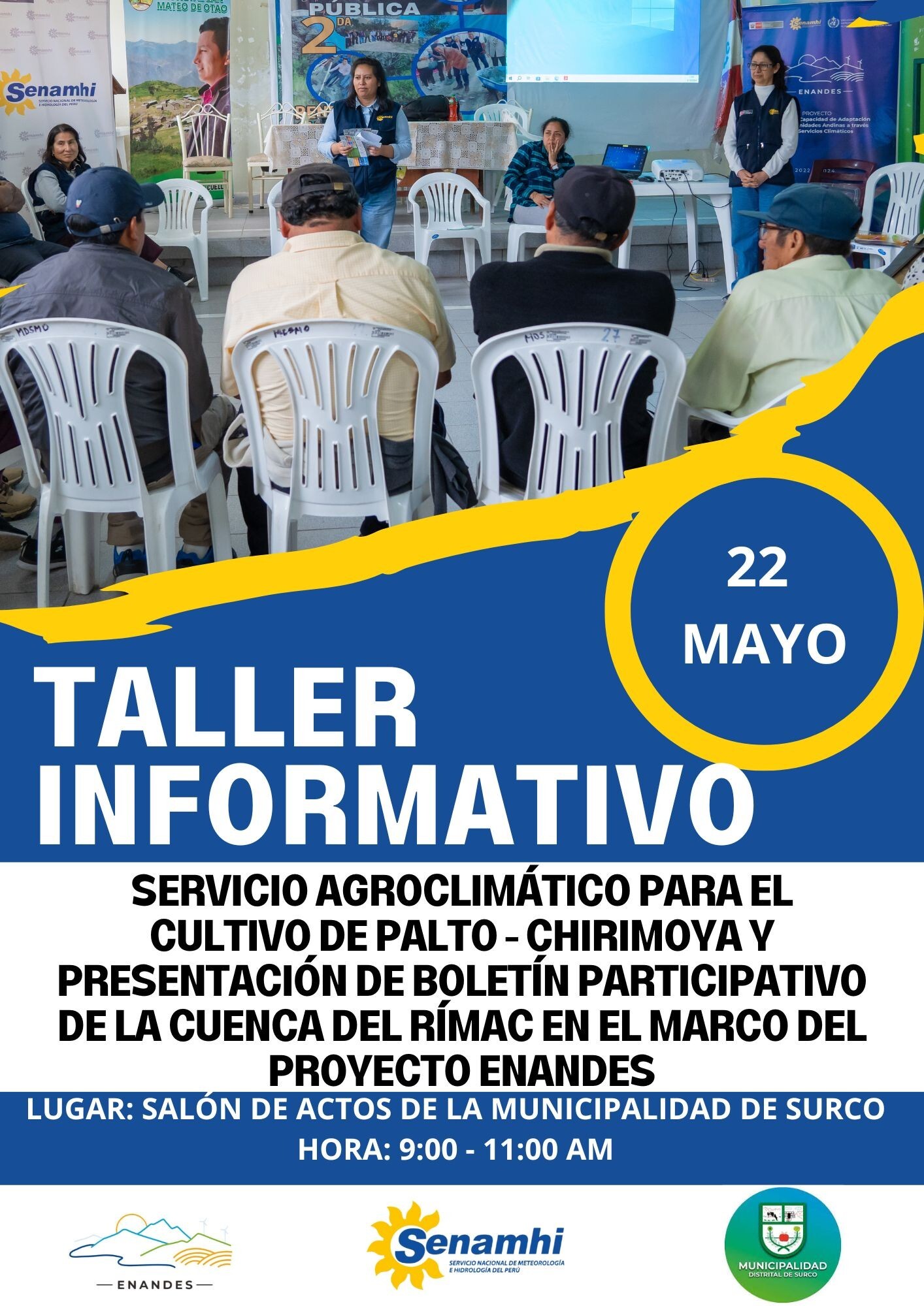 Taller Informativo en el distrito de Surco dirigido a nuestros agricultores