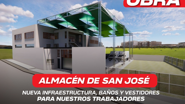 Comienza la construcción del nuevo Almacén de San José