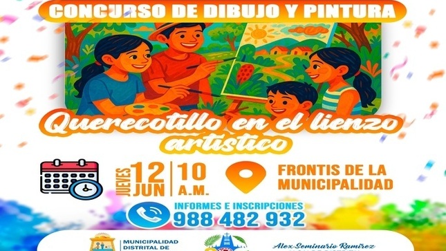 ¡Atención Querecotillo! ¡El arte toma vida en nuestro Bicentenario!