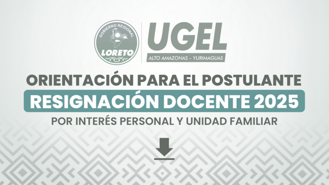 Reasignación docente, orientación