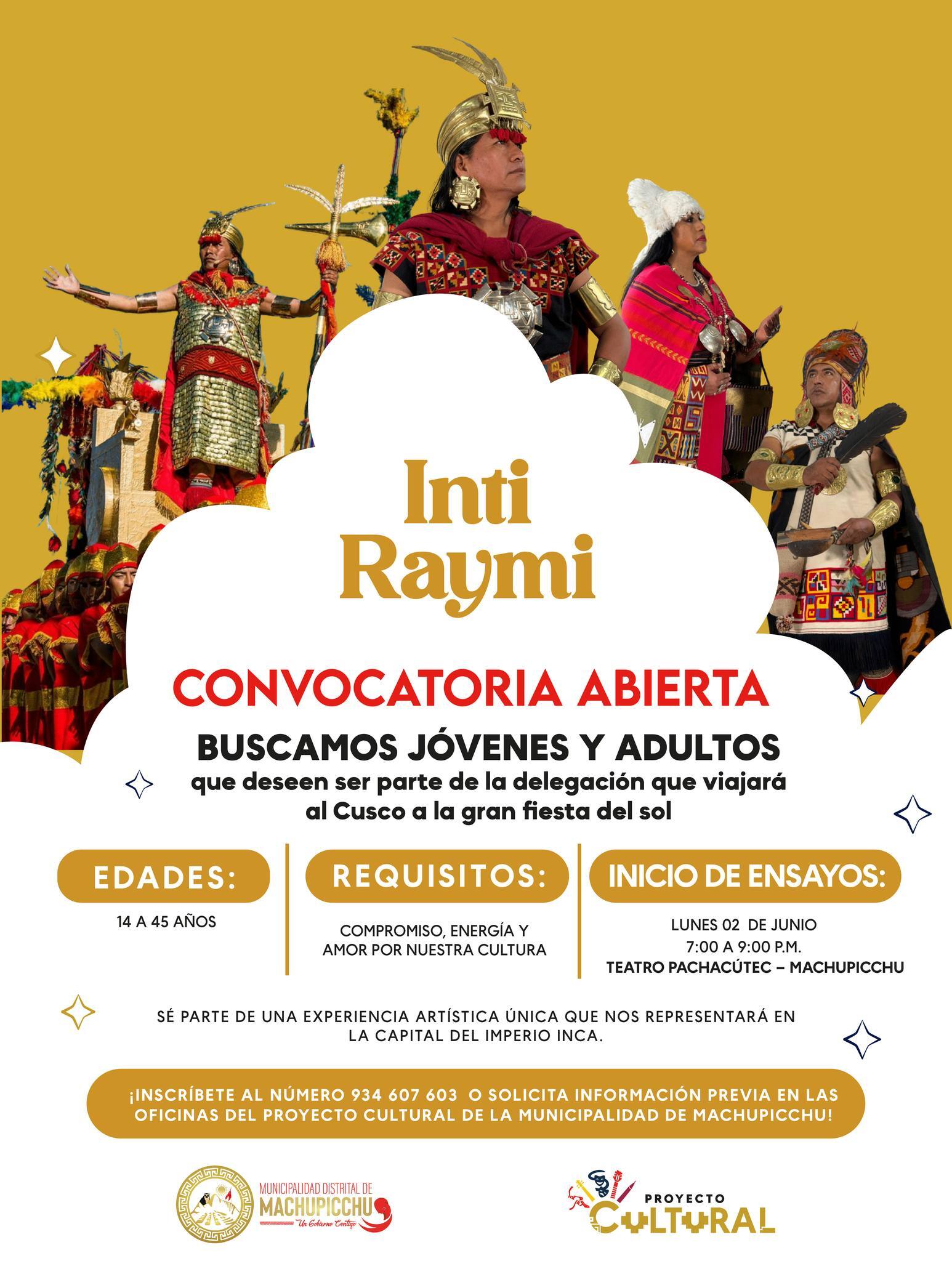 ¡Convocatoria Abierta!