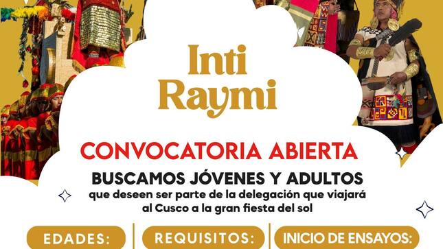 ¡Convocatoria Abierta!