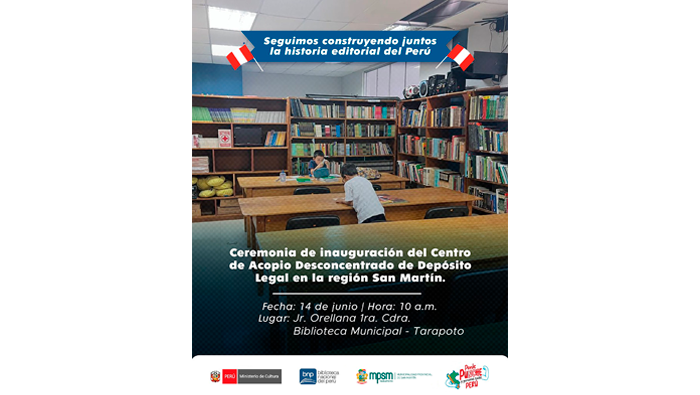 Nueva sede para preservar la memoria bibliogr谩fica del Per煤.