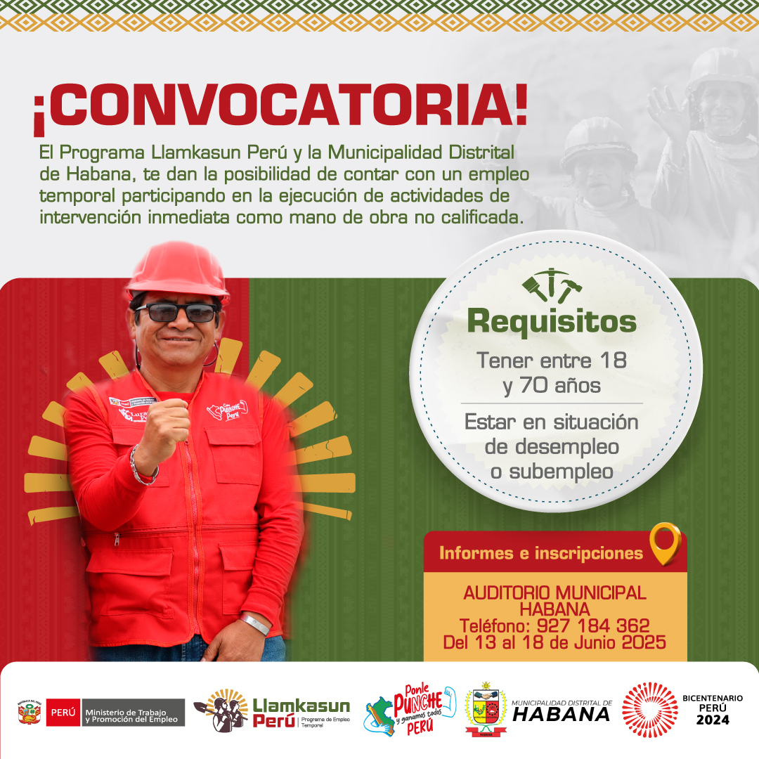 Programa Llamkasun Perú