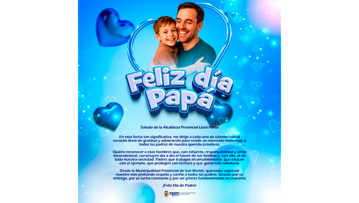Feliz Dรญa del Padre.