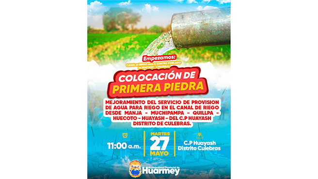 Colocación Primera Piedra