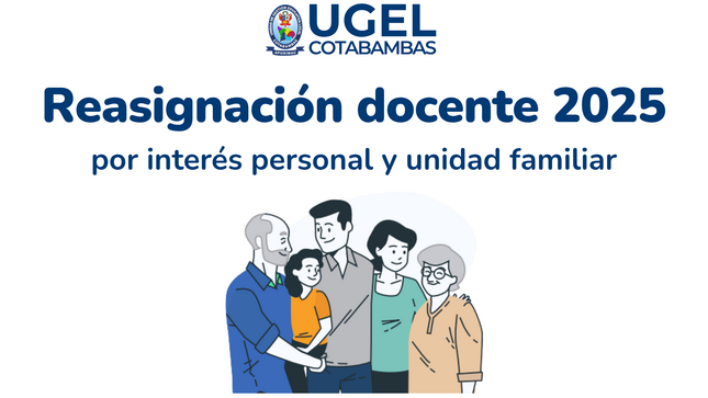 Reasignación docente 2025