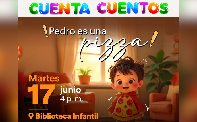Cuenta Cuentos: “Pedro es una pizza”