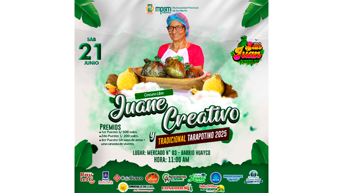 Inscripciones para el Concurso libre "El Juane Creativo y Tradicional 2025".