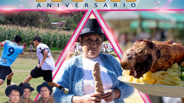Programa de Actividades por el XVIII Aniversario de la Comunidad de Saywite Alta