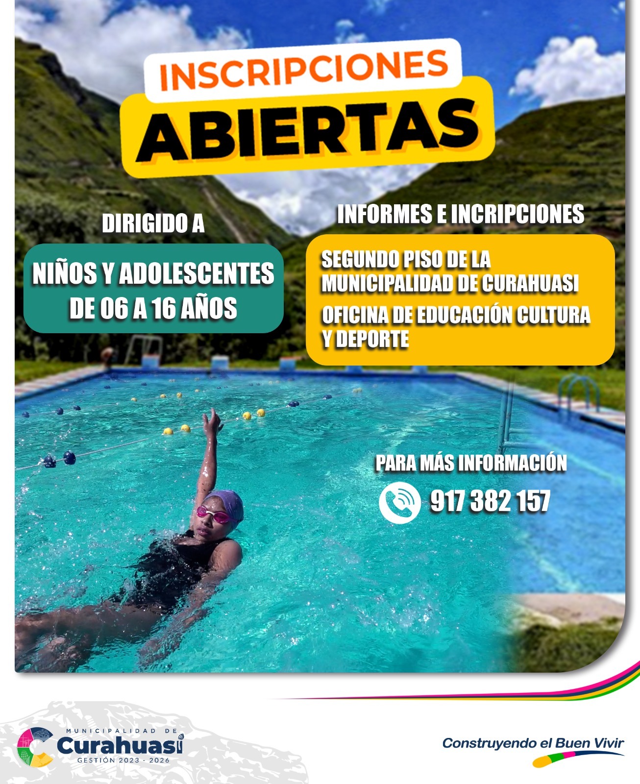 Ven y Practica Nataciรณn con Nosotros