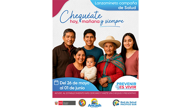 ¡Lanzamiento de Campaña de Salud!