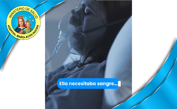Dona sangre. Dona vida.