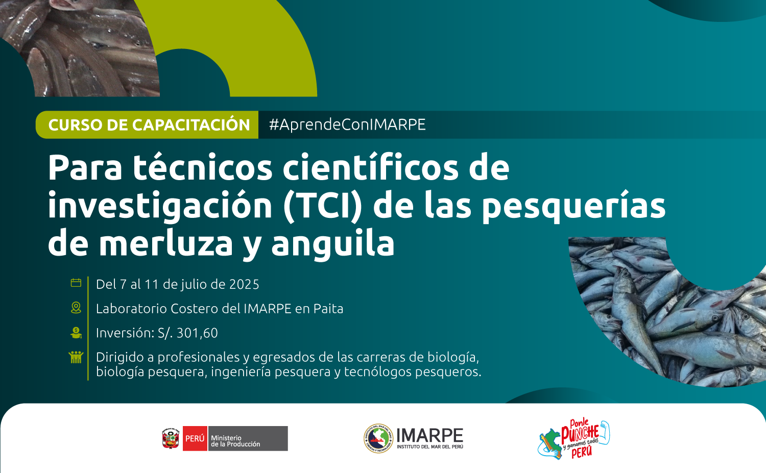 Curso de capacitación para técnicos científicos de investigación (TCI)