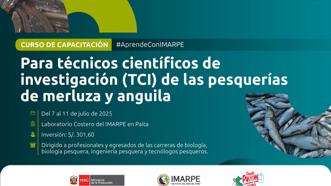 Curso de capacitación para técnicos científicos de investigación (TCI)