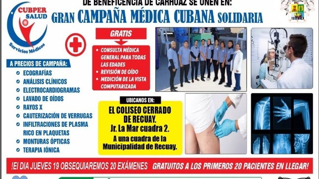 Foto Publicitaria de la Campaña Médica