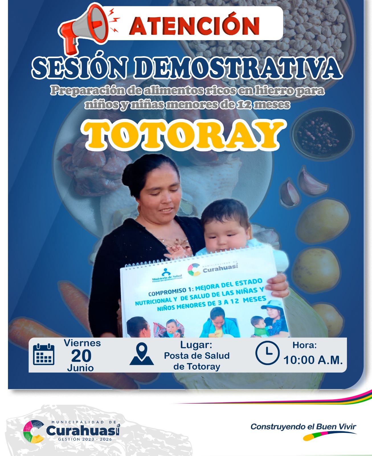 Curahuasi en Pie de Lucha Contra la Anemia